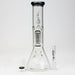 12" Genie-Tree arms color accented glass water bong Beaker Bong ONE