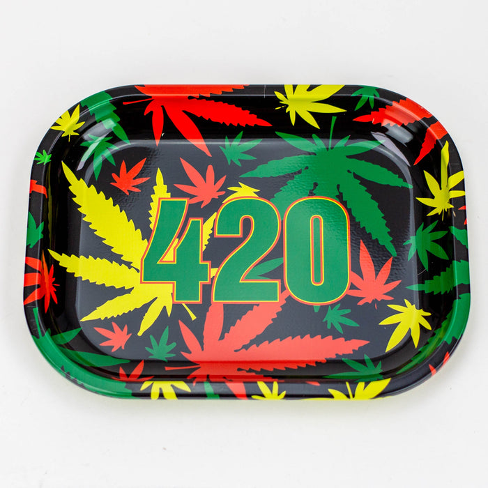Novelty Metal Rolling Tray-Small