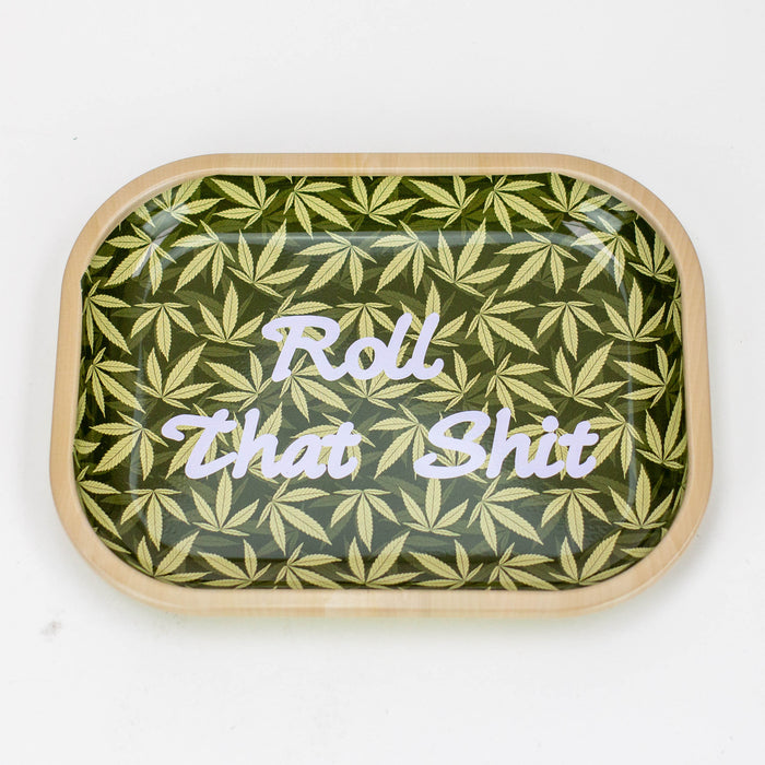 Novelty Metal Rolling Tray-Small