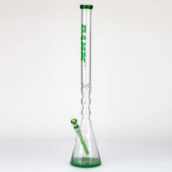 DANK | 29" Curved Tube Beaker Bong – Thick 7mm Borosilicate Glass Glass Bong Smoking Cat Distribution Green