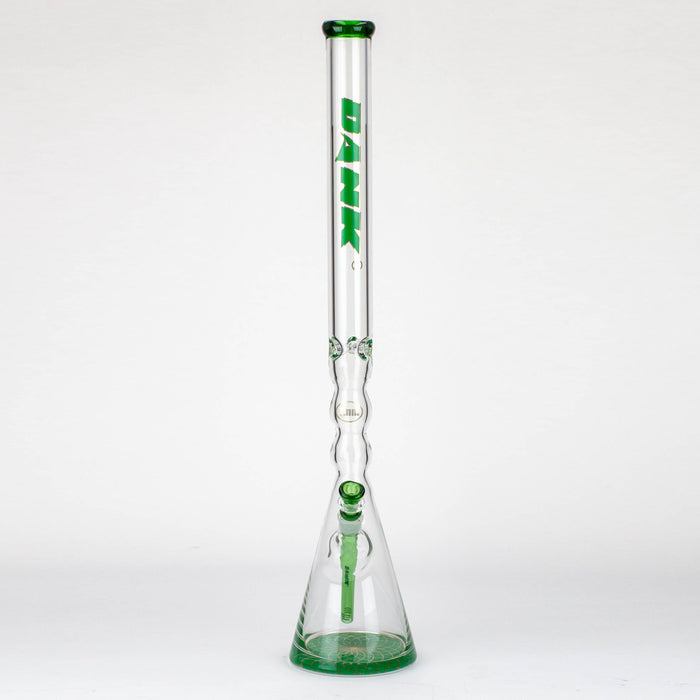DANK | 29" Curved Tube Beaker Bong – Thick 7mm Borosilicate Glass Glass Bong Smoking Cat Distribution
