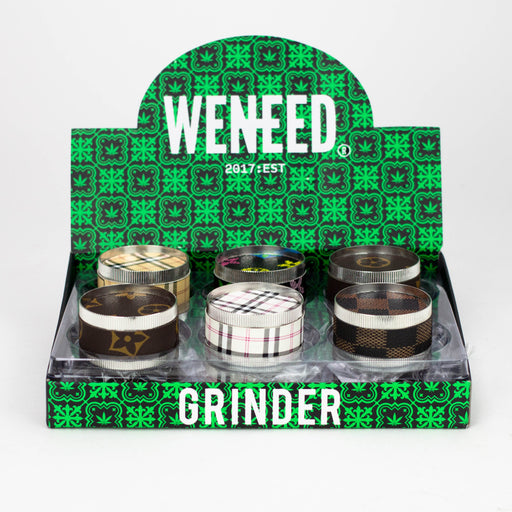 WENEED® | Luxury Grinder 3Pts Display Pack WENEED® Box (12 Ea)