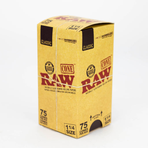 Raw Classic cone 75 - 1 1/4 Size Pre-rolled Cone (Bulk / Tower) ONE