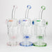 H2O | 14" glass water bong [H2O-5022] Glass Bong Canadian Distributor