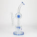 H2O | 14" glass water bong [H2O-5022] Glass Bong Canadian Distributor