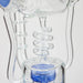 H2O | 14" glass water bong [H2O-5022] Glass Bong Canadian Distributor