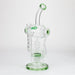 H2O | 14" glass water bong [H2O-5022] Glass Bong Canadian Distributor Green