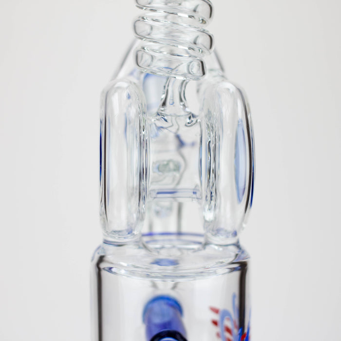 H2O | 10" glass water bong [H2O-5023]