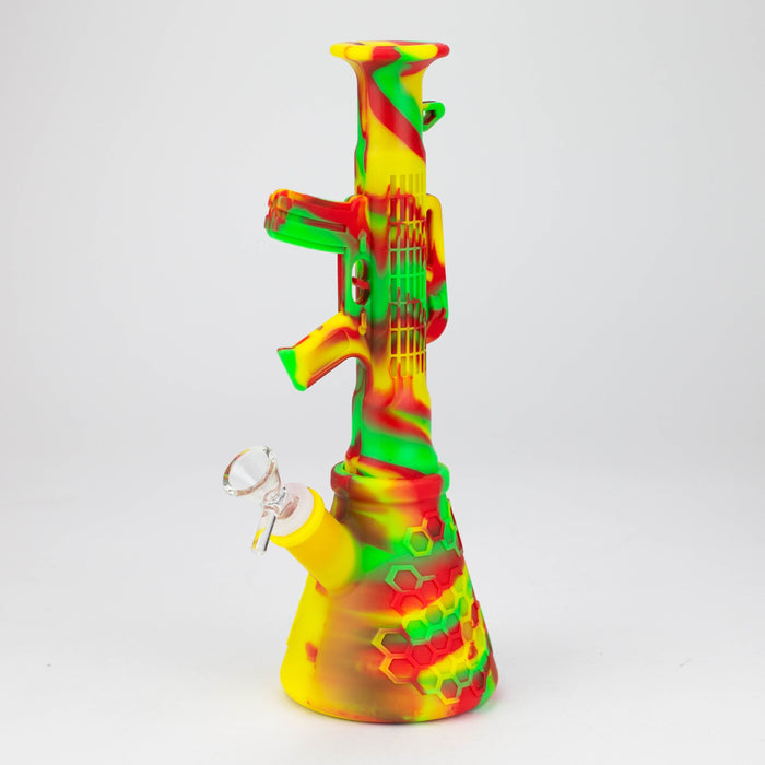 Fortune | 11-½" Silicone AK-47 Bong-Assorted