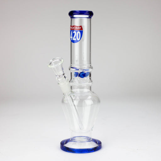 10" glass beaker water pipe [M1062] - Blue Beaker Bong ONE