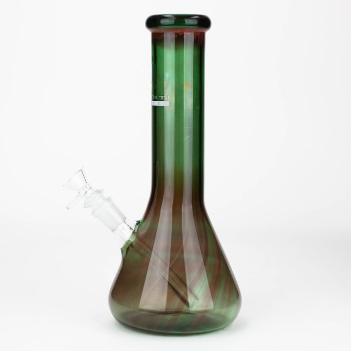 Infyniti |12' Green tube glass water bong Beaker Bong ONE