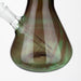 Infyniti |12' Green tube glass water bong Beaker Bong ONE