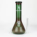 Infyniti |12' Green tube glass water bong Beaker Bong ONE