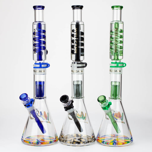 WELLCANN | 18" Glycerine Detachable Glass Bong [560] Glass Bong Northern Aurora Trading Ltd