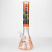 15.5" 9 mm Graphic glass water bong [GBT2117] Glass Bong ONE Graphic B