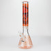 15.5" 9 mm Graphic glass water bong [GBT2117] Glass Bong ONE Graphic F