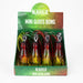 5" rasta mini glass water pipe display of 12 Glass Pipe JJ Distribution