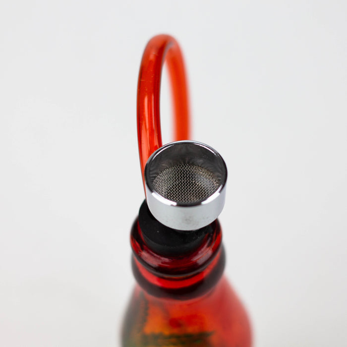 5" rasta mini glass water pipe display of 12 Glass Pipe JJ Distribution