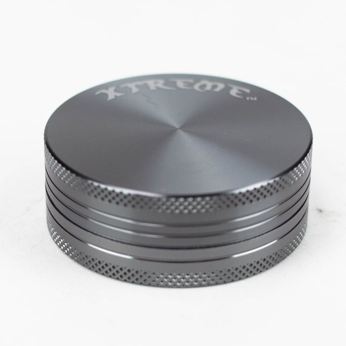 XTREME | 2 parts Aluminum herb grinder [CNC560-2] Regular Grinder Canadian Distributor Grey