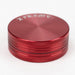 XTREME | 2 parts Aluminum herb grinder [CNC560-2] Regular Grinder Canadian Distributor Red