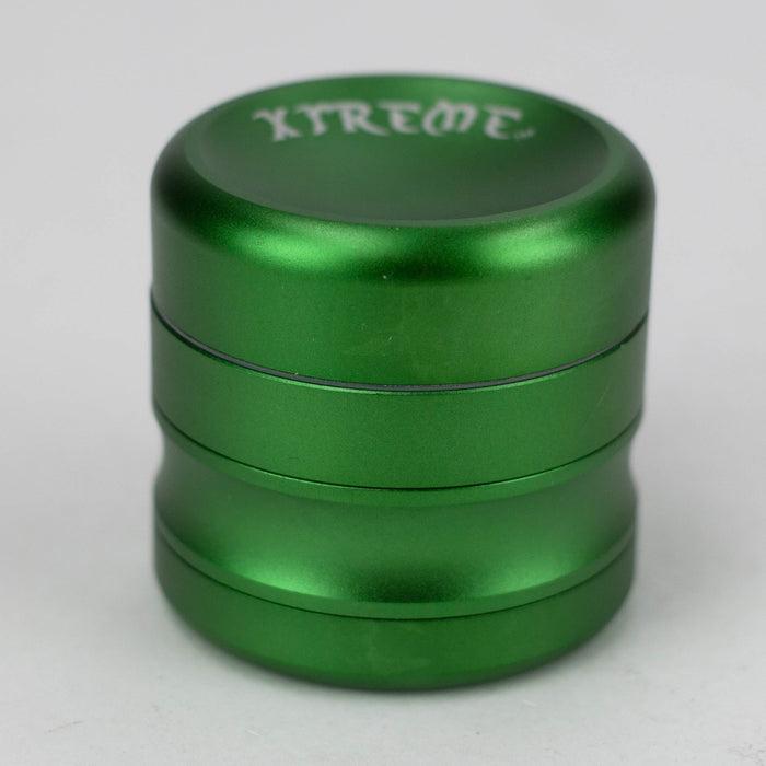 XTREME | 4 parts Aluminum herb grinder [CN5011] Regular Grinder Canadian Distributor Green