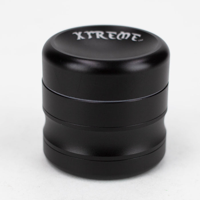 XTREME | 4 parts Aluminum herb grinder [CN5011] Regular Grinder Canadian Distributor Black