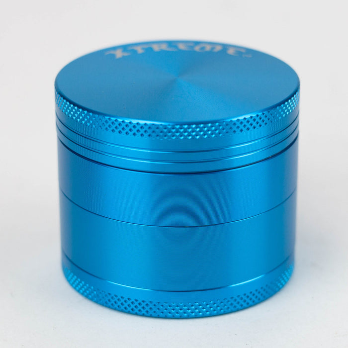 XTREME | 4 parts Aluminum herb grinder [CNC560-4] Regular Grinder Canadian Distributor Light Blue