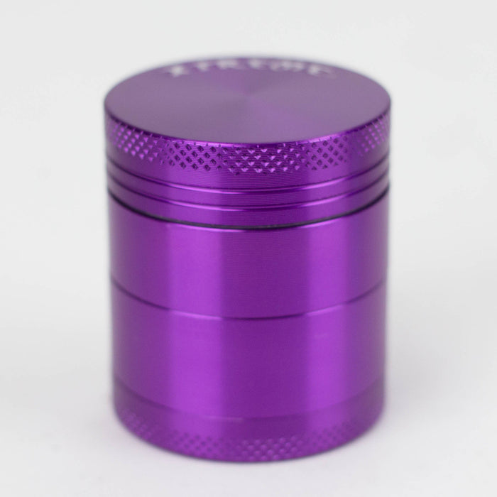 XTREME | 4 parts Aluminum herb grinder [CNC400-4] Regular Grinder Canadian Distributor Purple