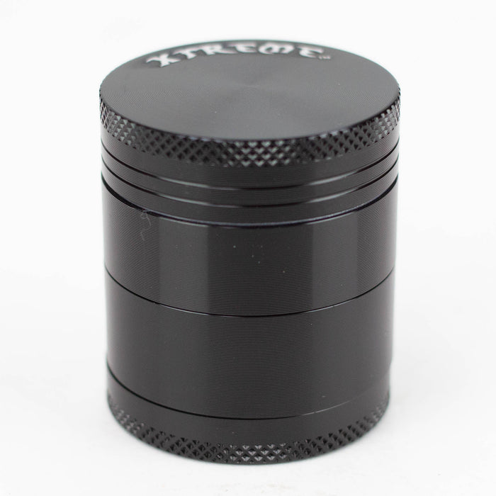 XTREME | 4 parts Aluminum herb grinder [CNC400-4] Regular Grinder Canadian Distributor Black