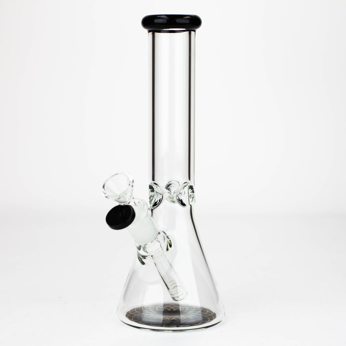 10" Beaker glass water bong [G31034]