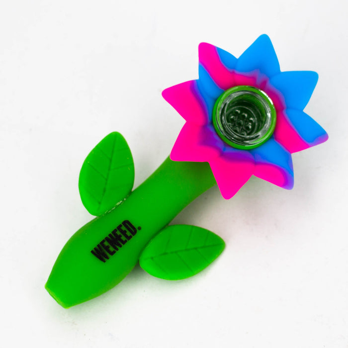 Weneed | 4.5" Flower Silicone Hand pipe