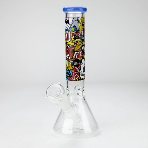 9.8" Cartoon glass water bong [C4114-93] Glass Bong Canadian Distributor Jade