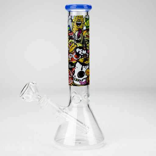 9.8" Cartoon glass water bong [C4114-93] Glass Bong Canadian Distributor