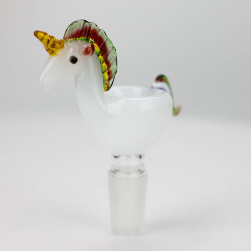 Unicorn design Glass Bowl [LM17] Bowl · Popper Canadian Distributor