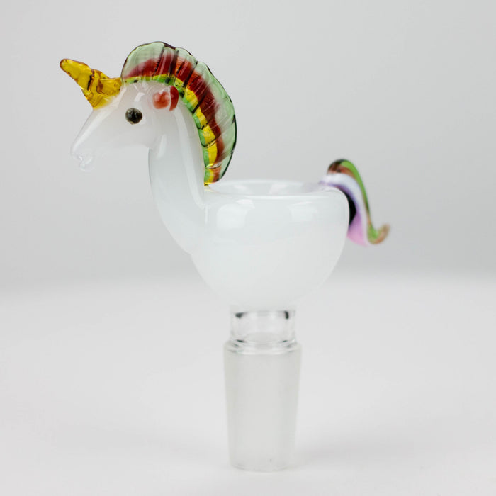 Unicorn design Glass Bowl [LM17]
