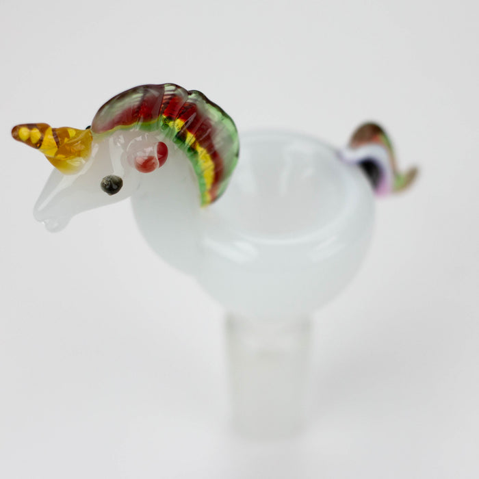 Unicorn design Glass Bowl [LM17]