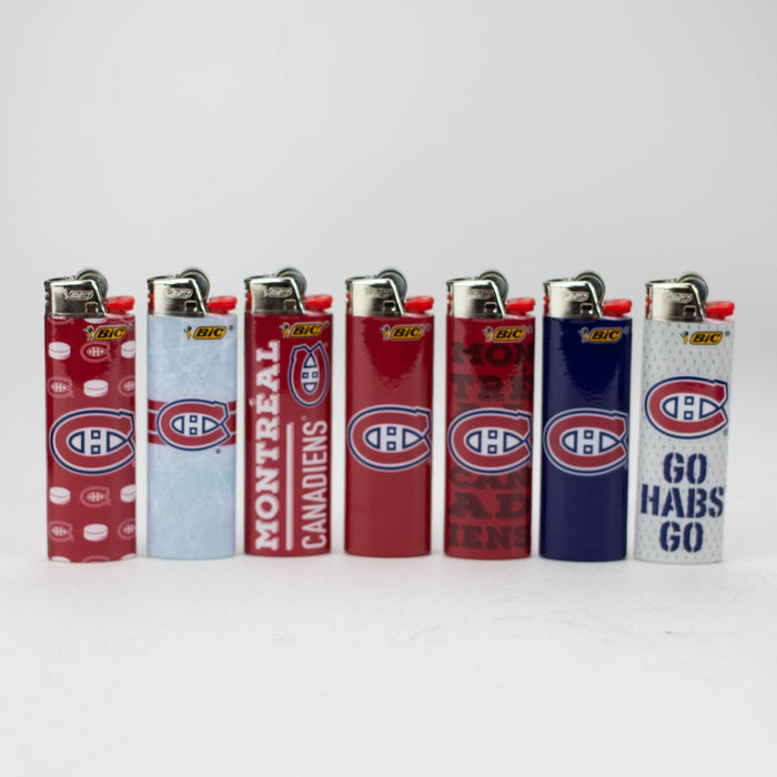 Bic Regular Lighter [NHL-Montréal Canadiens] - Display of 50 Lighter ONE
