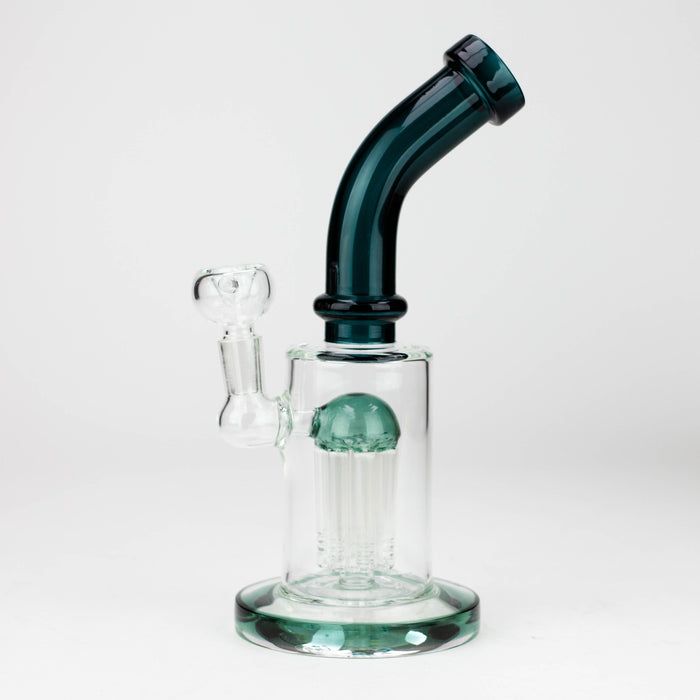 9.5" Tree-arm diffuser bent neck glass bong Box of 2 Glass Bong ONE