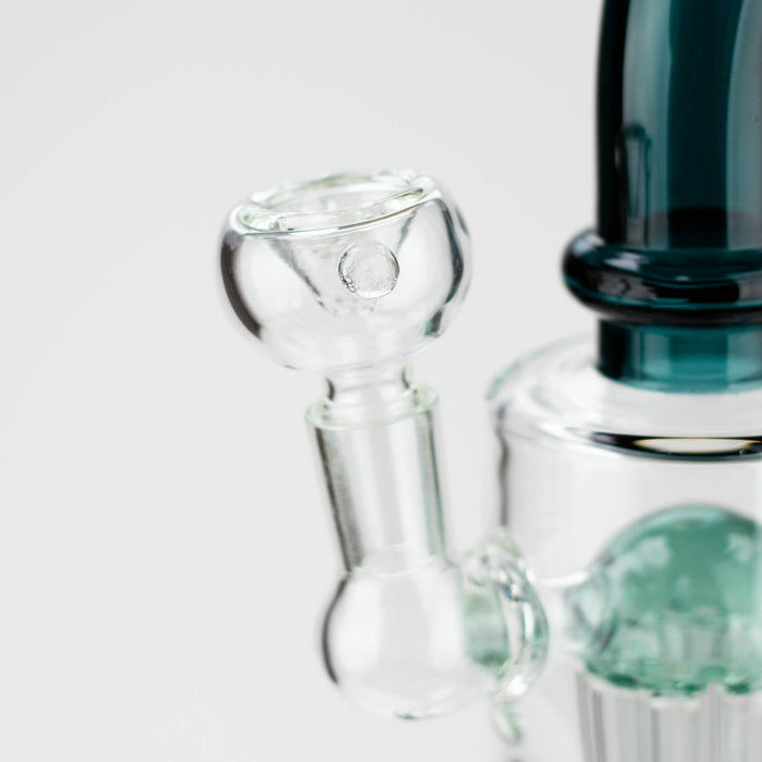 9.5" Tree-arm diffuser bent neck glass bong Box of 2 Glass Bong ONE