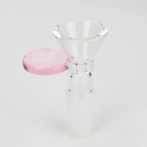 Castle Glassworks | Bowl – Round Tab Bowl · Popper Castle Glassworks Pink