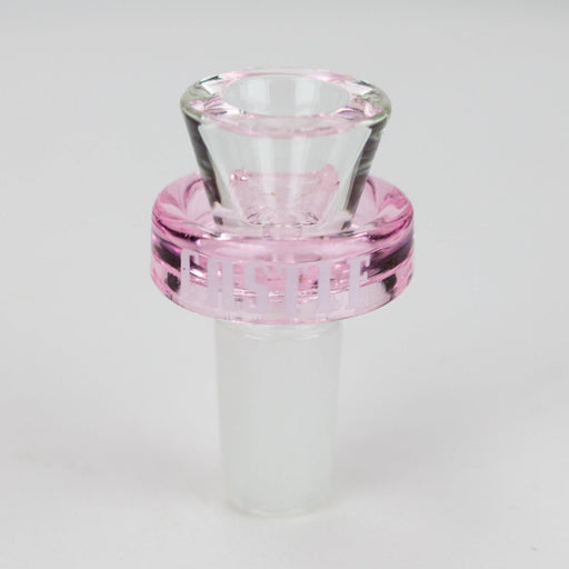 Castle Glassworks | Bowl – Puck Tab Bowl · Popper Castle Glassworks Pink