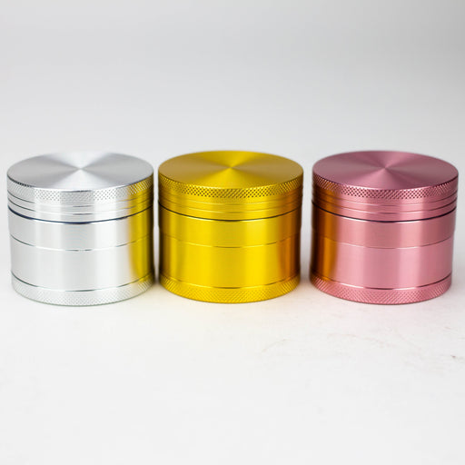 Z2.2" Aluminum Grinder 4 Layers Regular Grinder 777 Smoke
