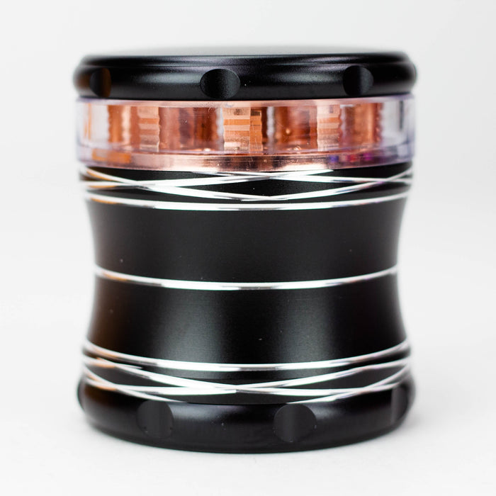 ZHeavy-duty 2.5" Aluminum Grinder 4 Layers [GA3361] Regular Grinder 777 Smoke