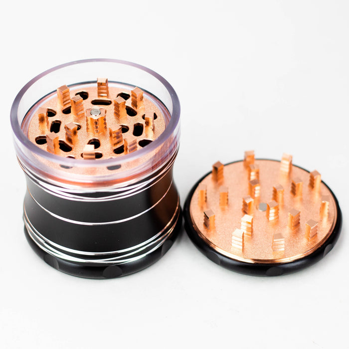 ZHeavy-duty 2.5" Aluminum Grinder 4 Layers [GA3361] Regular Grinder 777 Smoke