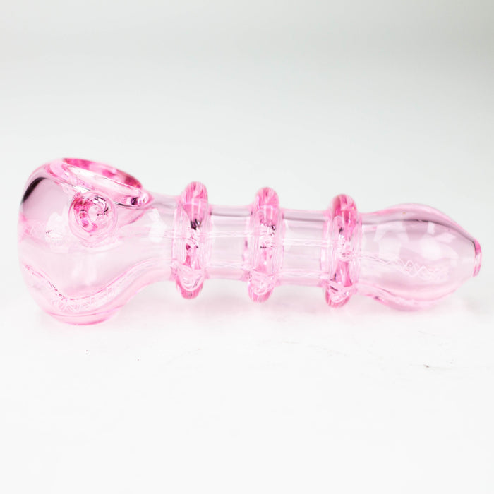 5" Delux pink tube Hand Pipe [10934]