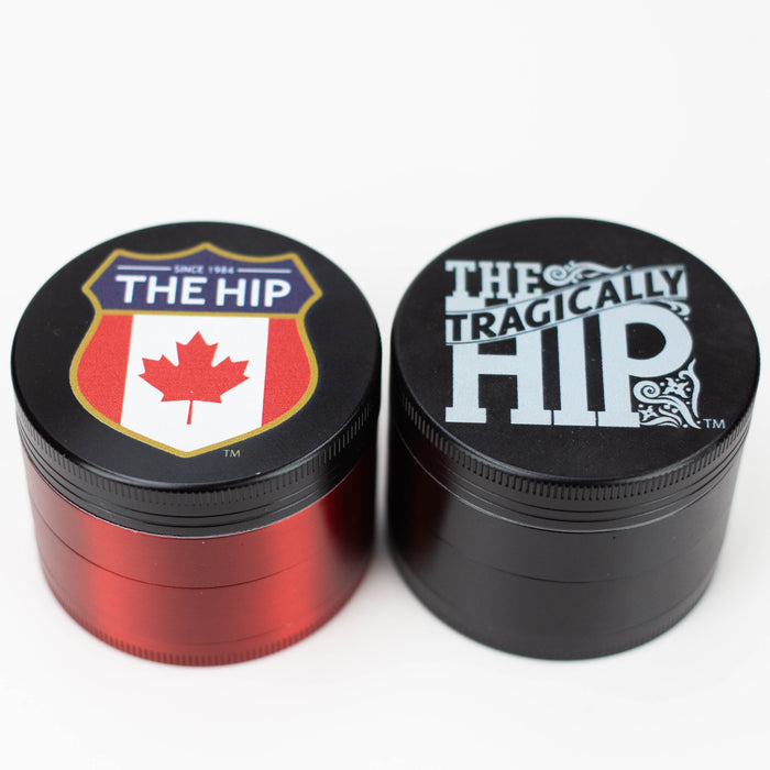 THE TRAGICALLY HIP - 4 parts metal red grinder by Infyniti