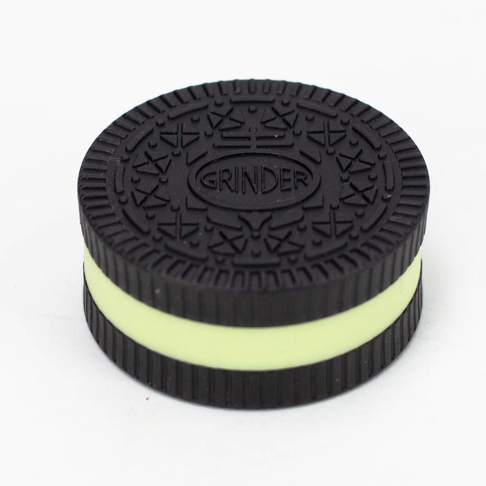 COOKIE HERB GRINDER 2 LAYER Display of 24 Display Pack NIBO Distribution