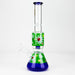 BLO | 13" Flower decal glass bong Glass Bong BANKA