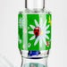 BLO | 13" Flower decal glass bong Glass Bong BANKA