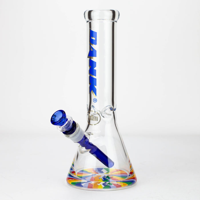 DANK | 12" 7mm Beaker Bong with Thick Decal Base